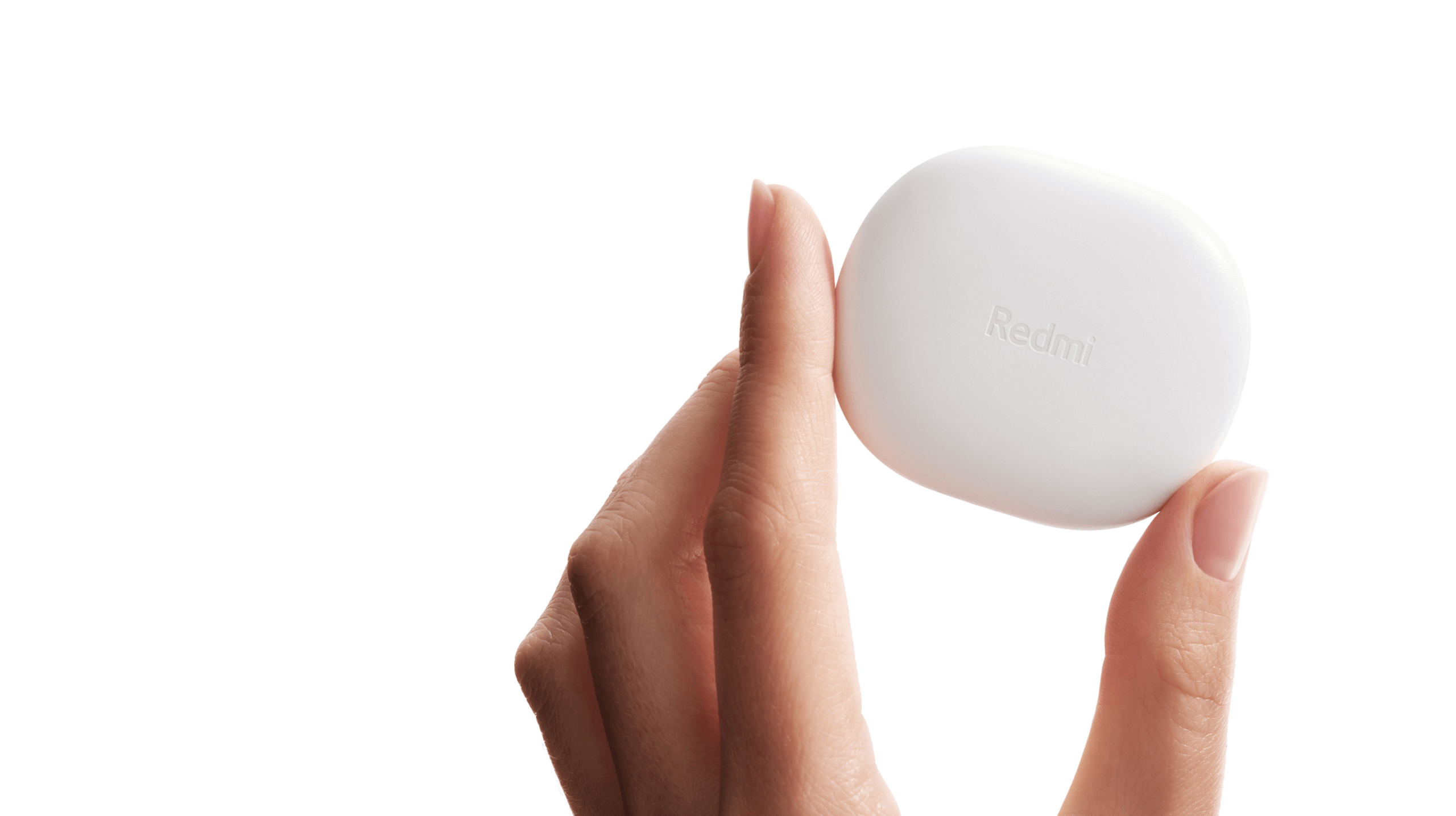 Belaidės ausinės  Redmi Buds 4 Lite, Baltos spalvos aprašymas - Prekės nuotrauka